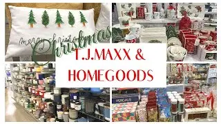 T.J.MAXX & HOMEGOODS | SHOP WITH ME | RAE DUNN FINDS | WALK THROUGH | CHRISTMAS 2021