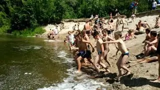 Karate club Progress Summer Camp 2018 купание