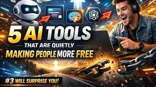 5 AI Tools Quietly Freeing People | Work Smarter, Live Better
