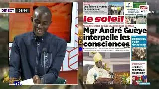 Revue des titres de ce vendredi 26 décembre 2025 avec Waly Dione