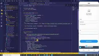 Food Delivery App - 22 : Adding Data Into Firebase Using Firebase Restful Web API