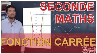 Fonction carré - Maths seconde - Les Bons Profs