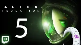Alien: Isolation - MY MOM GETS TO PLAY WITH ALIEN! ~Part 5~ (Oct 1st Livestream)