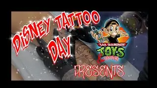 Disney tattoo day! First tattoo video.