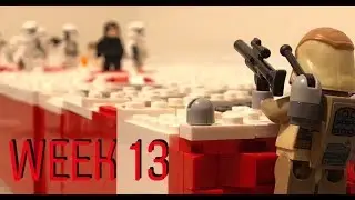 LEGO Building Crait Series - Part 13 - Trench Prototyping!