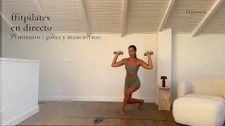 FFITPILATES con goma y mancuernas | @ffitcoco