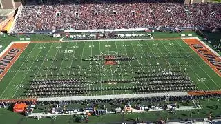 Marching Illini Halftime: Dads Day | ILLINOIS vs Indiana 11.11.2023