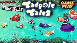 Tadpole Tales ★ Gameplay ★ PC Steam [ Free to Play ] Game 2021 ★ HD 1080p60FPS