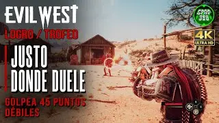 Evil West | Logro / Trofeo: Justo donde duele (Golpea 45 puntos d&eacute;biles)