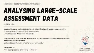 Analysing large-scale assessment data