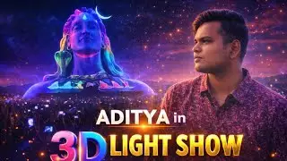 Adiyaogi 3D light show | ISHA FOUNDATION | Chikkabalapur 2026 Karnataka Bangalore