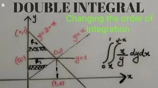 Double integral |changing the order of integration|problem#speak with Math.