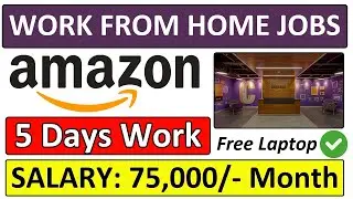Amazon work from home jobs 2024 | amazon online jobs work from home | amazon jobs from home #amazon