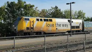 (Equipment Move) (6 Cars) VIA E-54 - 908 At Mimico