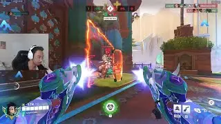 Sugarfree Top 500 TRACER - Overwatch 2 Season 20 Gameplay