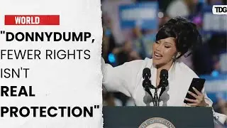 Cardi B Backs Kamala: Slams 'Donny Dump' on Women&rsquo;s Rights | US Election 2024