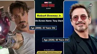 Iron Man Cast 18 Years Later: Then vs Now (2008 - 2026)
