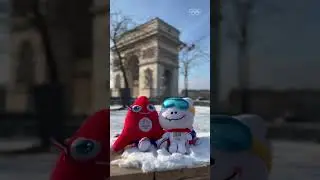 Paris is gearing up to watch #Gangwon2024 #shorts