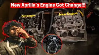 Problems in aprilia rs 457 | engine head replacement of aprilia rs 457