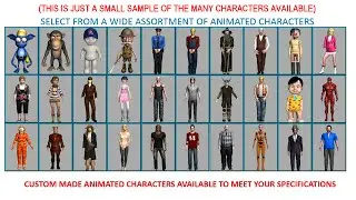 Direct Response Video Commercials Animated Actors