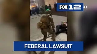 Portland man sues DHS after video shows federal agent tackling him from behind at protest