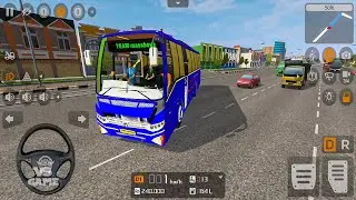 New Ashok Leyland TNSTC V4 Economic Coach Bus Drive - Bus Simulator Indonesia Gameplay