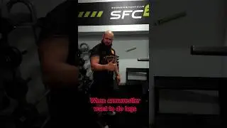 What happend when armwrestler wants to do legs? #armwrestling #legsworkout