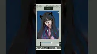Ulzzang Smudge Edit ibispaintx Tutorial || #ibispaintx #tutorial #smudge #edit #shorts