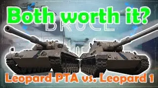 Leopard PTA vs, Leopard 1 | Both worth it? | German sniper tanks comparison | WoT with BRUCE