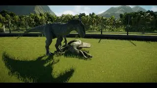 Large dinosaur battle royale! - Jurassic world evolution 2
