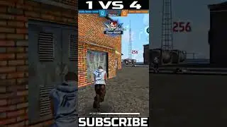 Cs-ranked gameplay...1v4 Impossible 👿 situation#gaming#shorys#freefire
