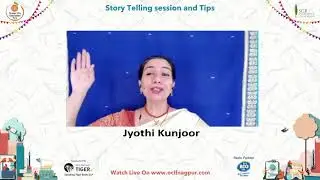 Professional Story Teller Jyothi Kunjoor giving Story telling tips at OCLF &ndash; 2020
