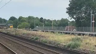 The rail operations group class 37 locomotive august 15th 2022