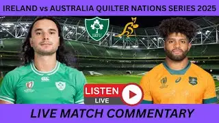 IRELAND vs AUSTRALIA QUITER NATIONS SERIES 2025 Live Commentary