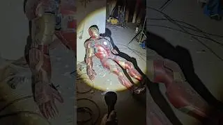 POV: You Walk Into the Next Room&hellip; 🔦😳Iron Man ➝ Hulk | Abandoned Movie Set #usahumor
