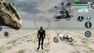 Iron Spider Rope Hero Vice Town City Crime Simulator Android Gameplay HD