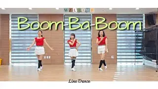 [정지현Linedance] Boom-Ba-Boom/ Improver #댄스하러가자🎶🎶 #정라인댄스 ☎️010.7204.8856 #한빛도서관 #demo