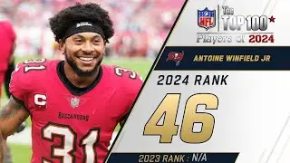 46: Antoine Winfield Jr. (S, Buccaneers) | Top 100 Players of 2024