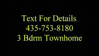 3 bedroom town house apartment for rent Logan Utah 84341