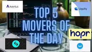 Top 5 Crypto Gains of the Day! HOPR! Aventus! Helium Mobile! Liquity! BitGet!