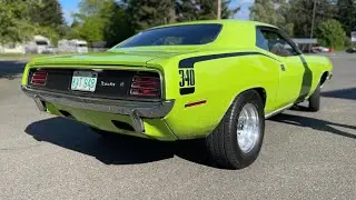 Bad ass 1970 &lsquo;Cuda 340 4-speed street machine! #1970cuda #shorts
