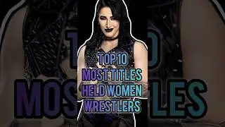 Top 10 Wwe Women Wrestlers with Held Most Titles | 2025 #top10 #wwe #wrestler
