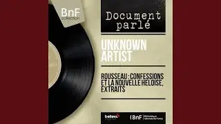 Confessions, livre VI, extraits