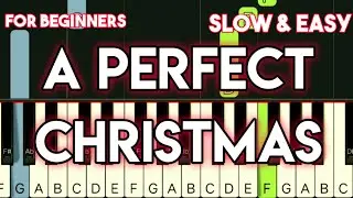 JOSE MARI CHAN - A PERFECT CHRISTMAS | SLOW & EASY PIANO TUTORIAL
