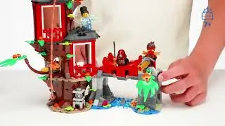 LEGO&reg; 71857 NINJAGO Souboj nindža vozidel a domek na stromě