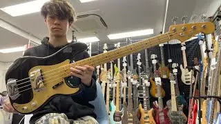 Fender / New American Vintage 58 Precision Bass Black【Test Play】