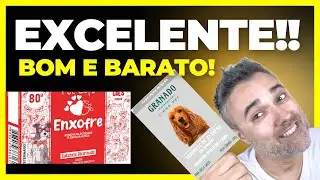 Sabonete de ENXOFRE ✅EXCELENTE!!! ➡️BOM E BARATO para cães!