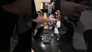 Tutorial Setup Floating Bridge Gitar (Floyd Rose Tremolo) Ibanez Prestige RG Series (Re-String)