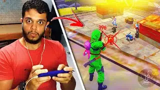 Testei a Nova Arma WINCHESTER no Free Fire Solo vs Squad... e ME SURPREENDI!