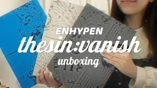 【開封動画】ENHYPEN THESIN:VANISH 開封式！/待望のカムバック🎉　/　UNBOXING / 개봉영상